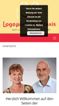 Mobile Screenshot of logopaediekassel.de